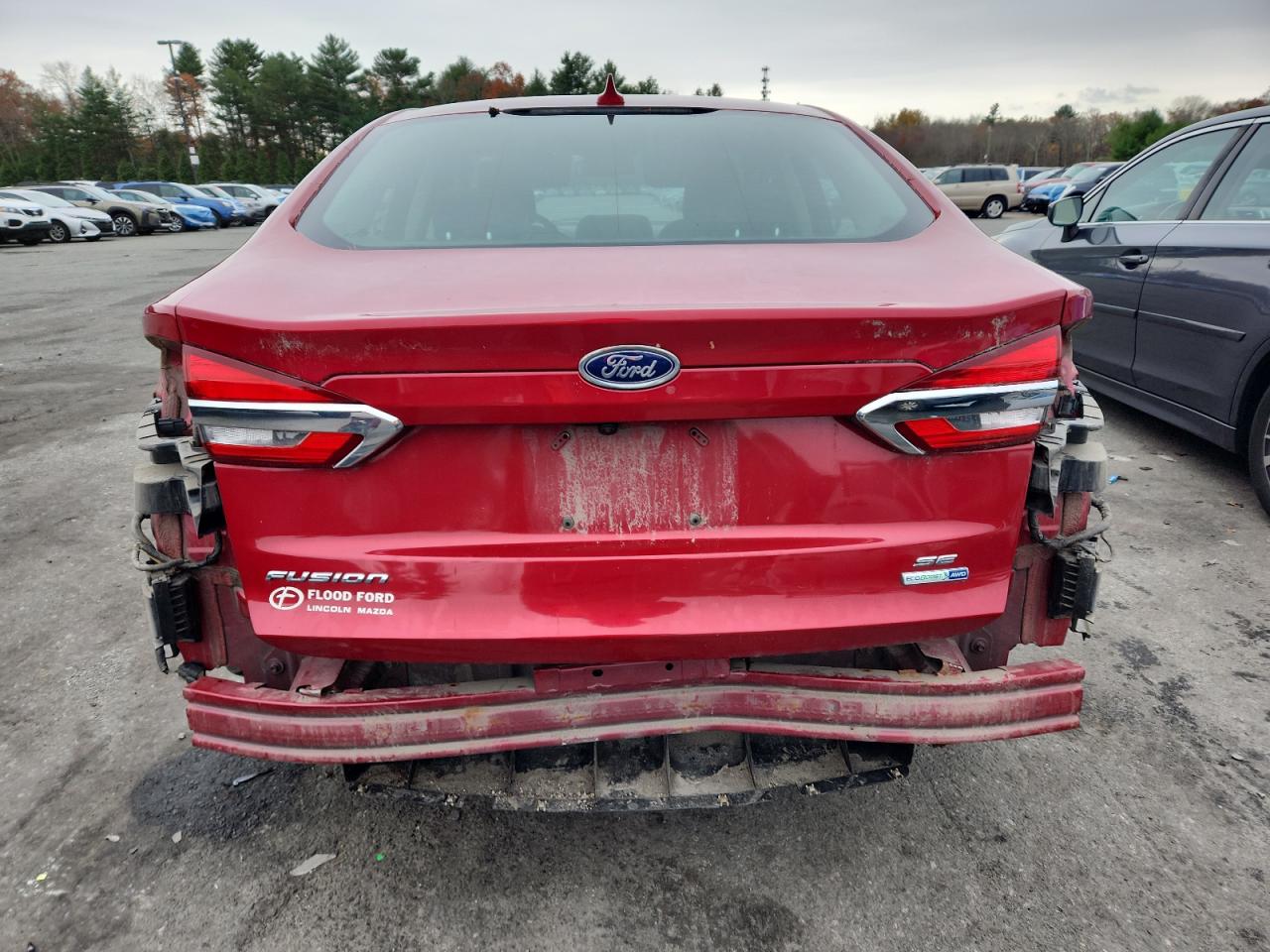 2020 Ford Fusion Se VIN: 3FA6P0T93LR157922 Lot: 92221555