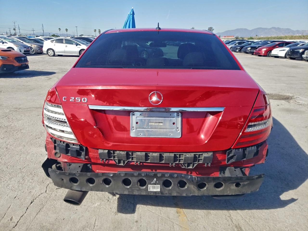 2014 Mercedes-Benz C 250 VIN: WDDGF4HB5EG256388 Lot: 94366725