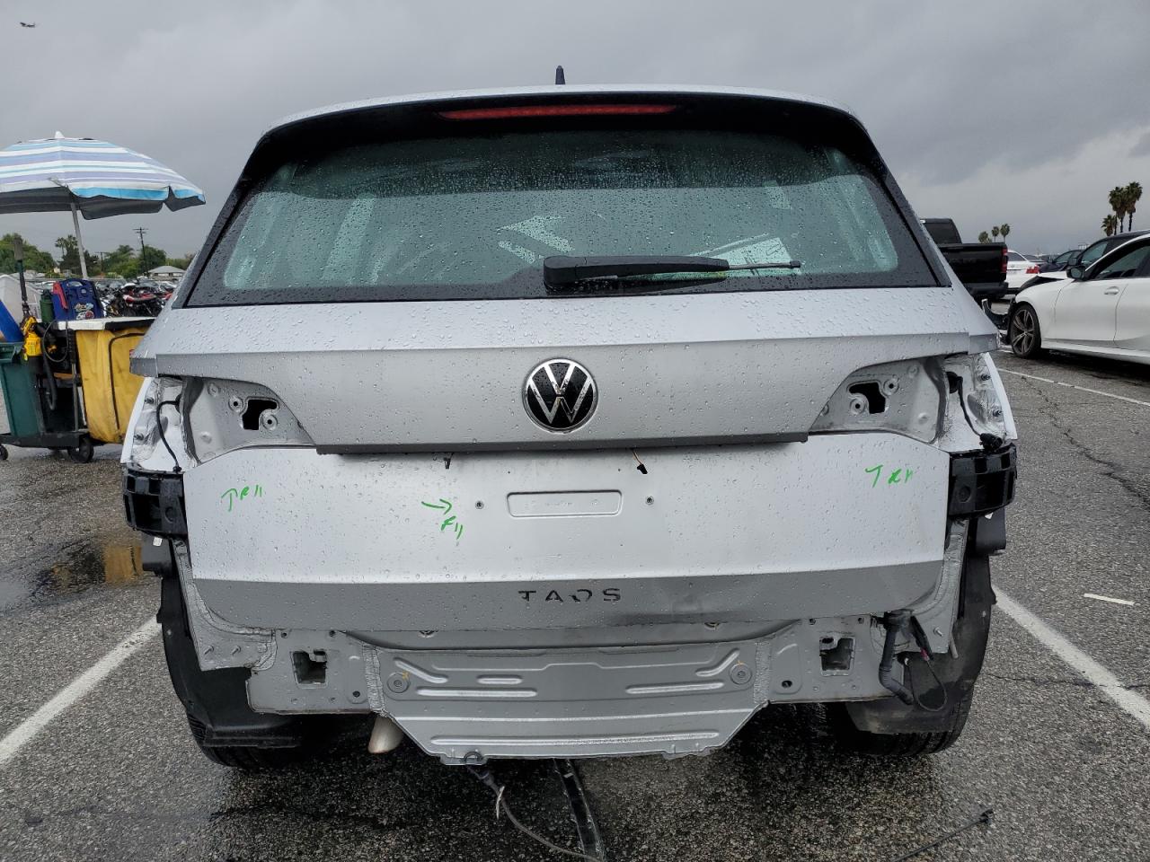 2023 Volkswagen Taos S VIN: 3VVCX7B24PM301671 Lot: 92910125