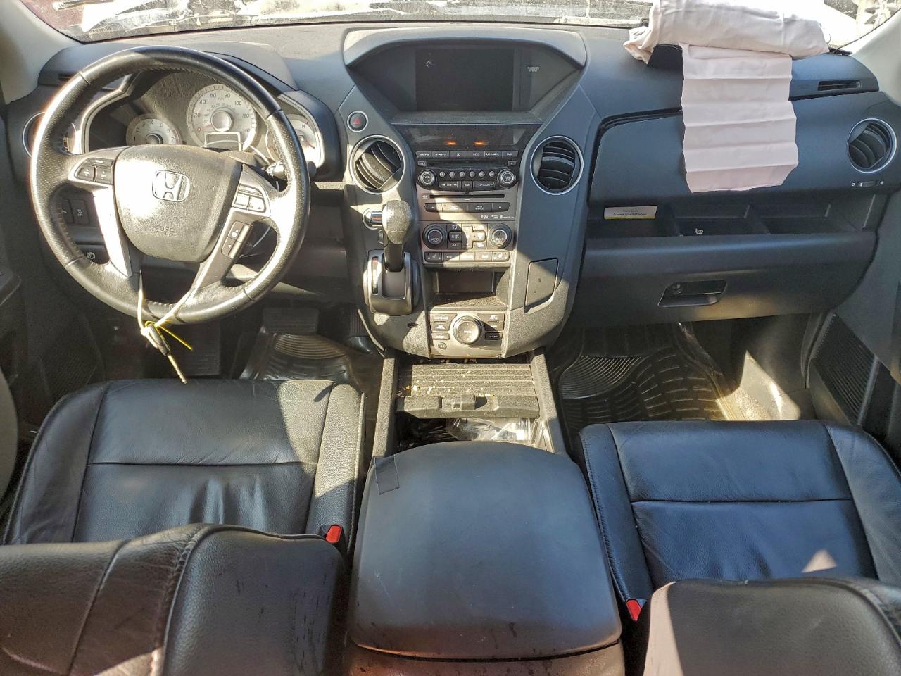 2012 Honda Pilot Touring VIN: 5FNYF4H95CB020312 Lot: 92734525