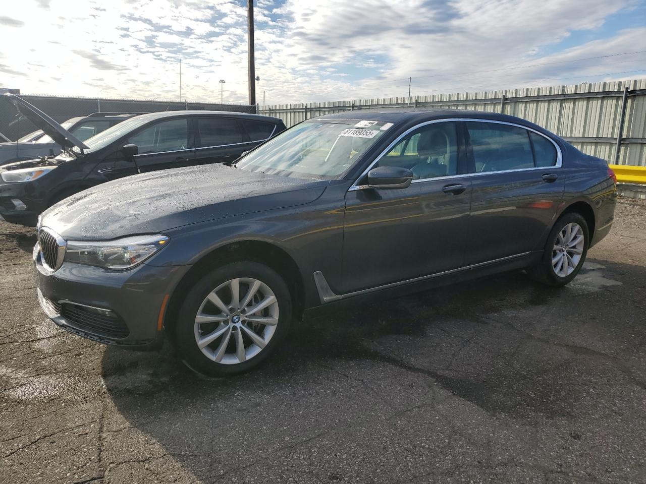 2018 BMW 740 Xi grey null gas WBA7E4C54JGV23896 photo #1