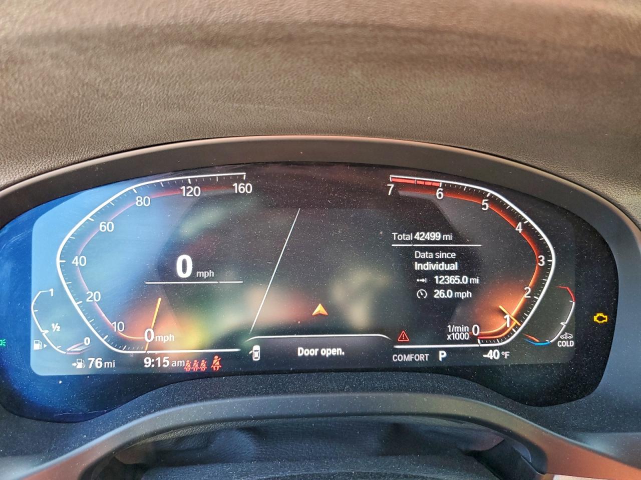 2020 BMW X4 xDrive30I VIN: 5UX2V1C03LLE67963 Lot: 93289655