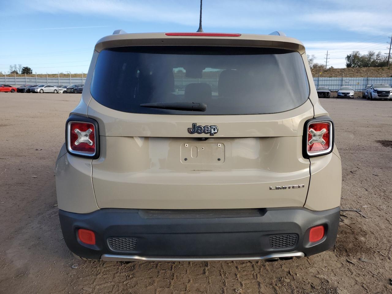 2015 Jeep Renegade Limited VIN: ZACCJADTXFPB34120 Lot: 91109255