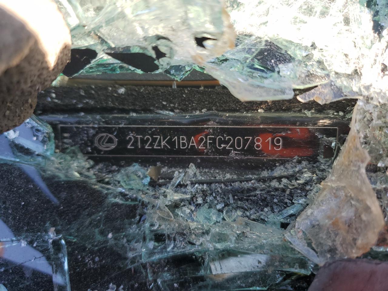 2015 Lexus Rx 350 VIN: 2T2ZK1BA2FC207819 Lot: 91277755