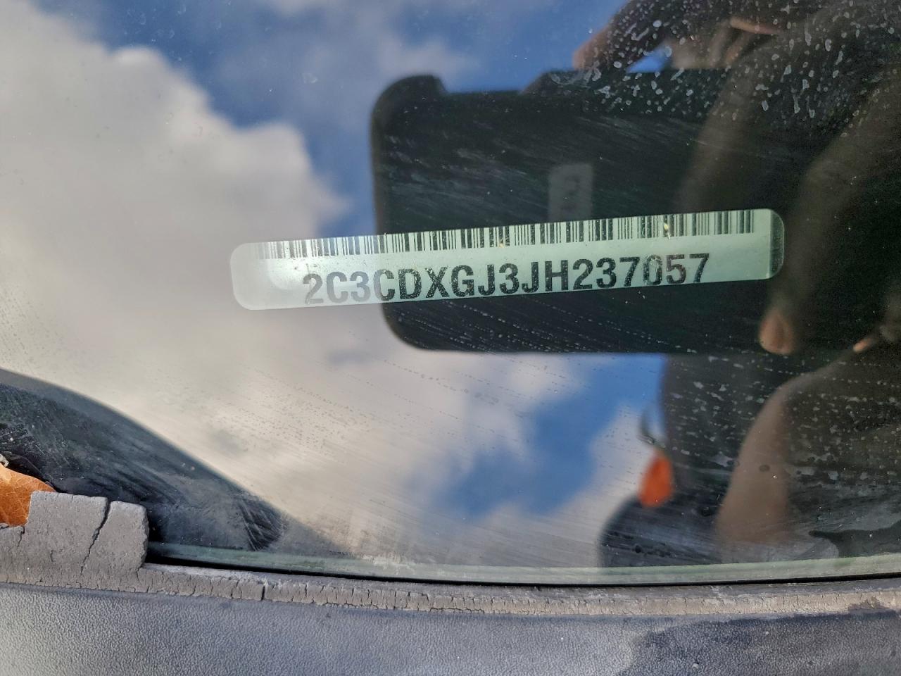 2018 Dodge Charger R/T 392 VIN: 2C3CDXGJ3JH237057 Lot: 94282155