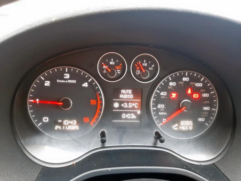 2012 AUDI A3 1.6 TDI SPORT 5DR