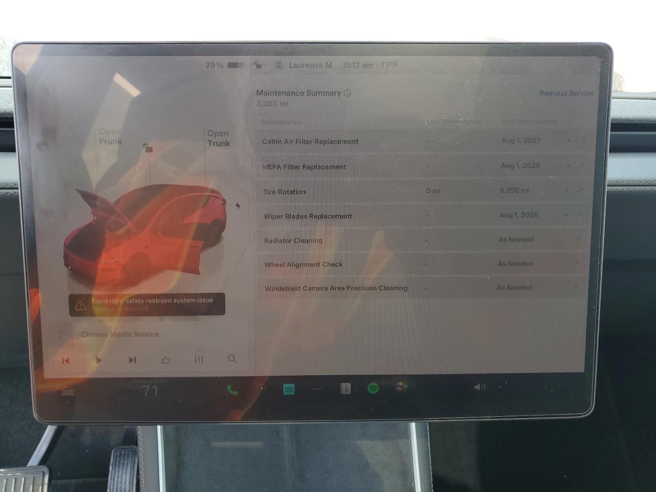 2026 Tesla Model Y VIN: 7SAYGDED5TA448080 Lot: 93402835