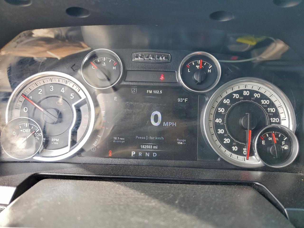 2015 Ram 1500 Laramie VIN: 1C6RR7VMXFS575471 Lot: 93920435