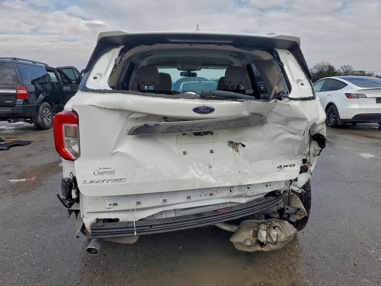 2021 Ford Explorer Limited VIN: 1FMSK8FH4MGA11817 Lot: 93638115