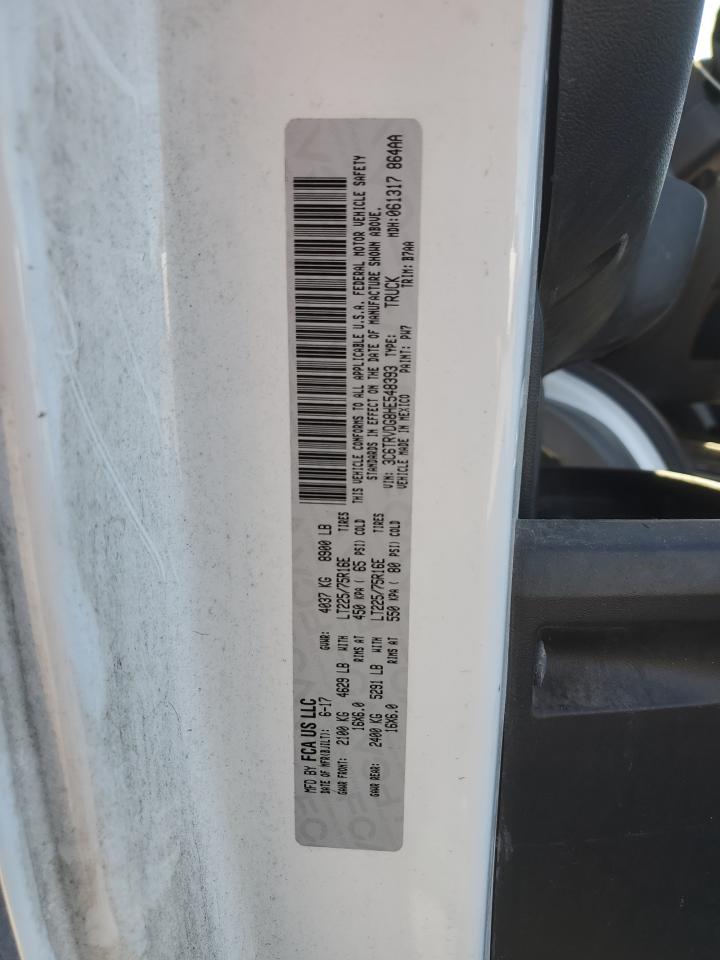 2017 Ram Promaster 2500 Delivery Van VIN: 3C6TRVDG8HE548393 Lot: 92231445