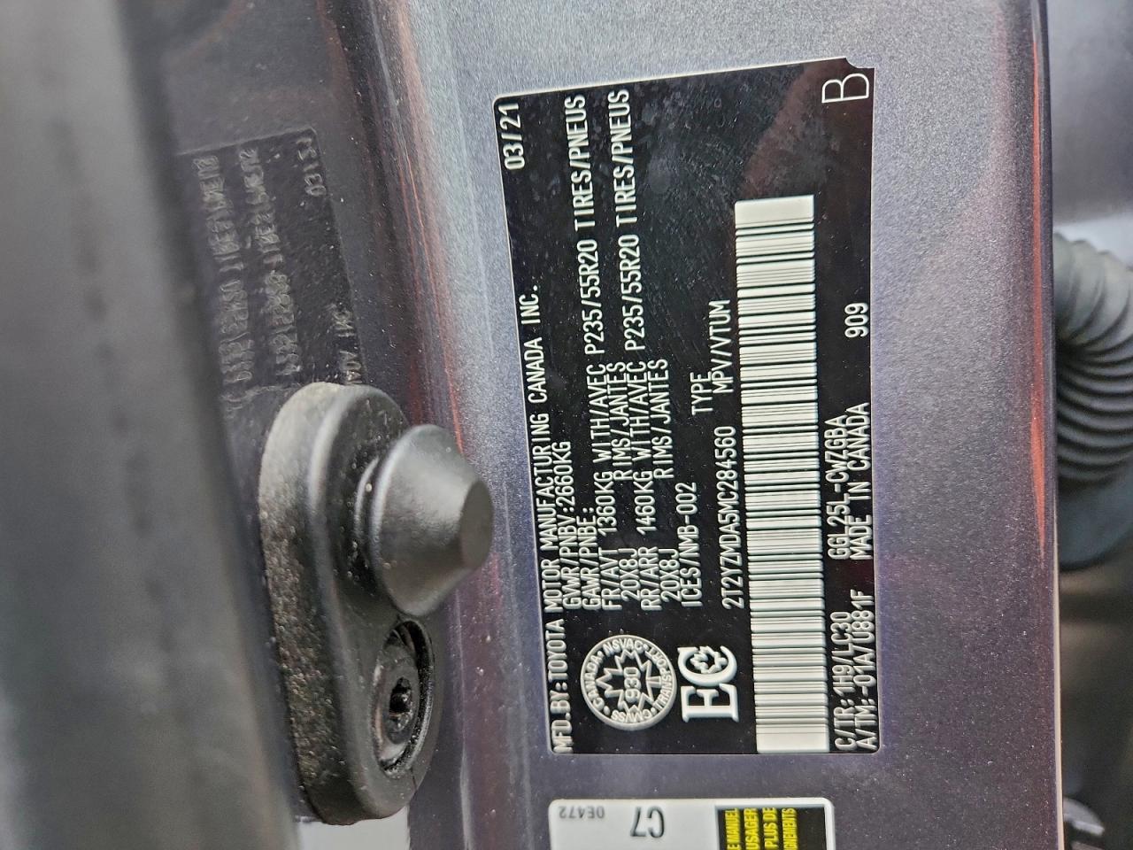 2021 Lexus Rx 350 F Sport VIN: 2T2YZMDA5MC284560 Lot: 91382725