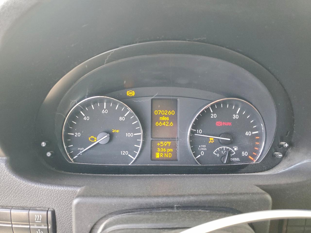 2016 Mercedes-Benz Sprinter 2500 VIN: 8BRPE7DD1GE125199 Lot: 94934955