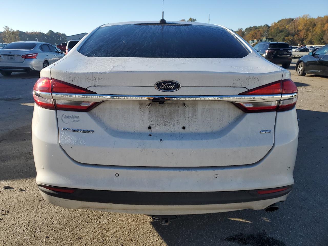 2017 Ford Fusion Se VIN: 3FA6P0H7XHR393112 Lot: 90872625