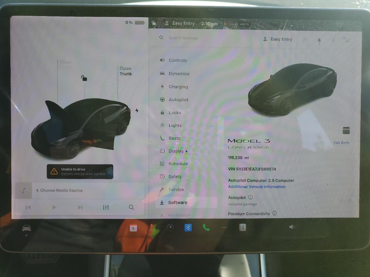 2018 Tesla Model 3 VIN: 5YJ3E1EA7JF089574 Lot: 91313275