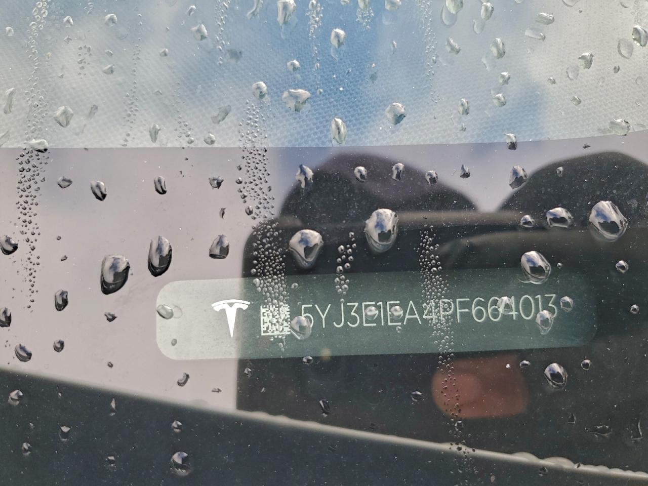 2023 Tesla Model 3 VIN: 5YJ3E1EA4PF664013 Lot: 93493425