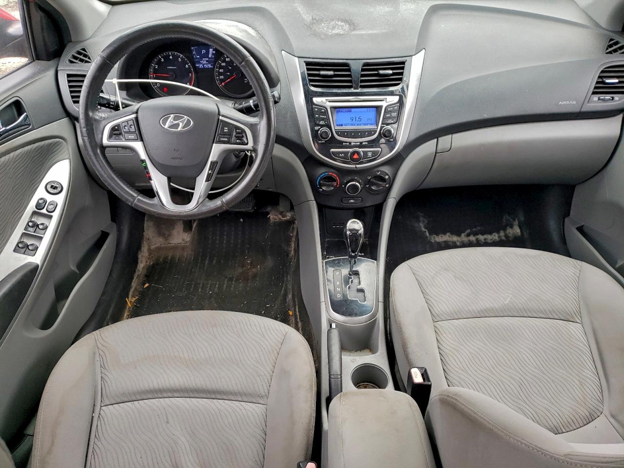 2012 Hyundai Accent Gls VIN: KMHCU4AE4CU125210 Lot: 94740805