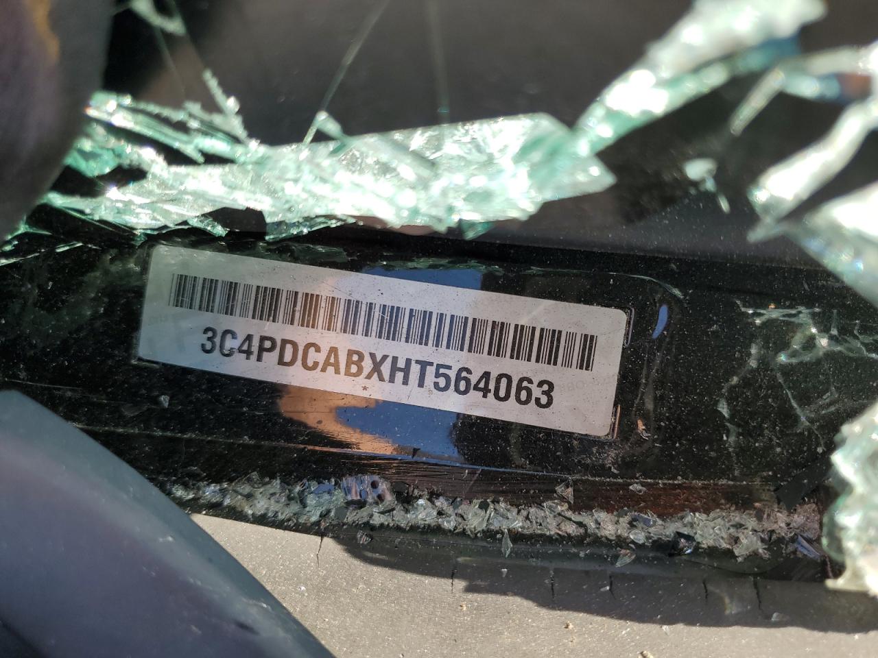 2017 Dodge Journey Se VIN: 3C4PDCABXHT564063 Lot: 90310315