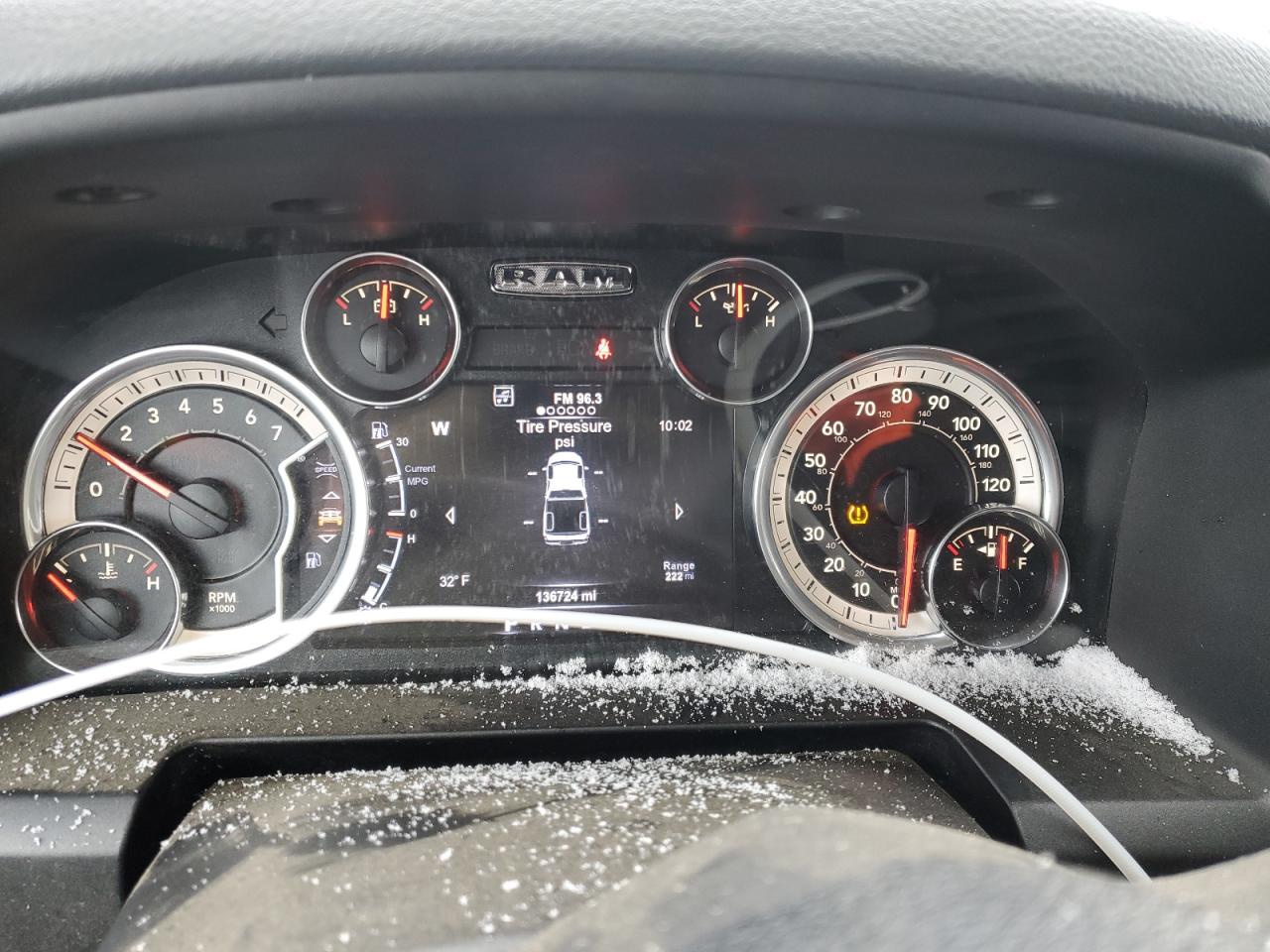 2017 Ram 1500 Slt VIN: 3C6RR7LT9HG574865 Lot: 92067485