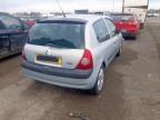 2002 RENAULT CLIO 1.2 16V DYNAMIQUE 3DR for sale at Copart SANDTOFT