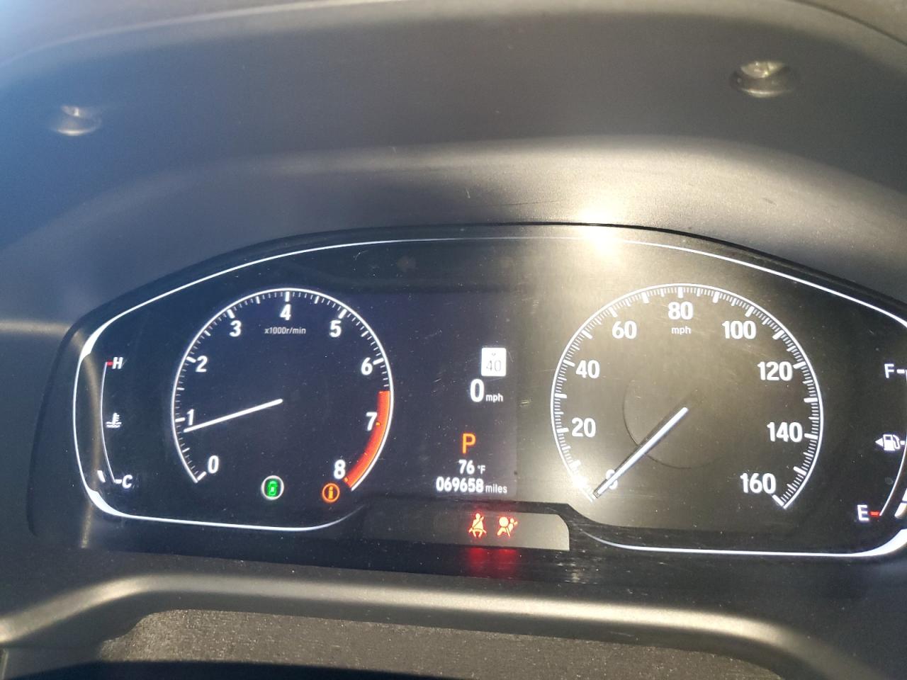 2021 Honda Accord Sport VIN: 1HGCV1F37MA081196 Lot: 93378025