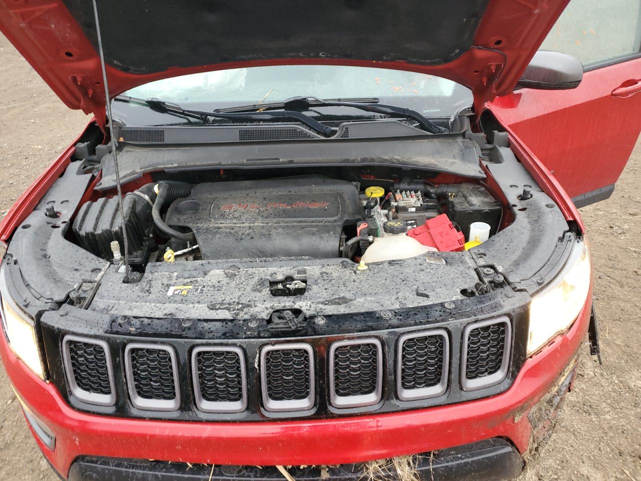 2018 Jeep Compass Trailhawk VIN: 3C4NJDDB6JT403443 Lot: 90081965