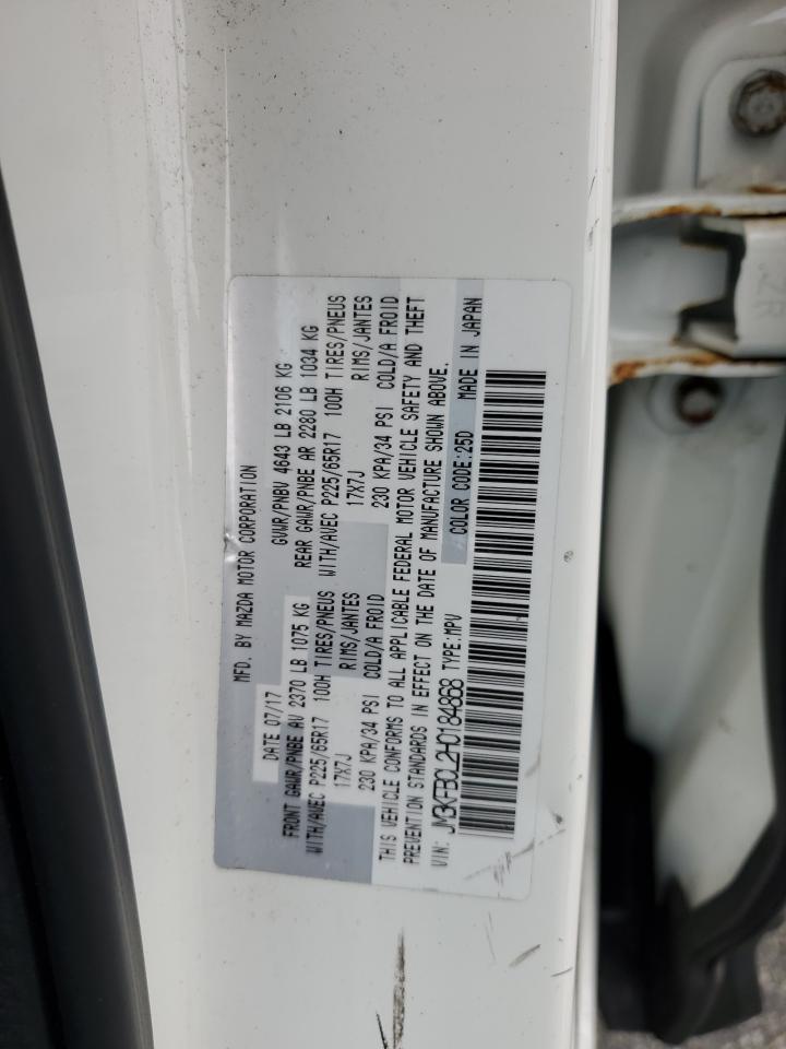 2017 Mazda Cx-5 Touring VIN: JM3KFBCL2H0184868 Lot: 91260725