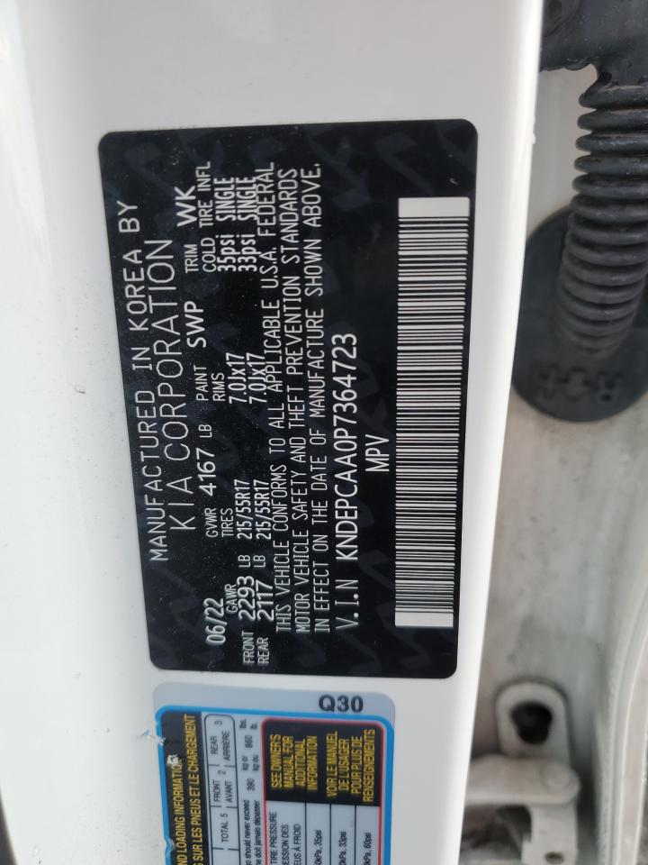 2023 Kia Seltos Lx VIN: KNDEPCAA0P7364723 Lot: 93503565