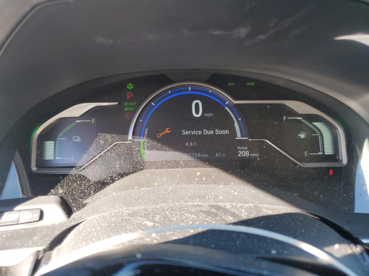 2018 Honda Clarity Touring VIN: JHMZC5F30JC020440 Lot: 91007215