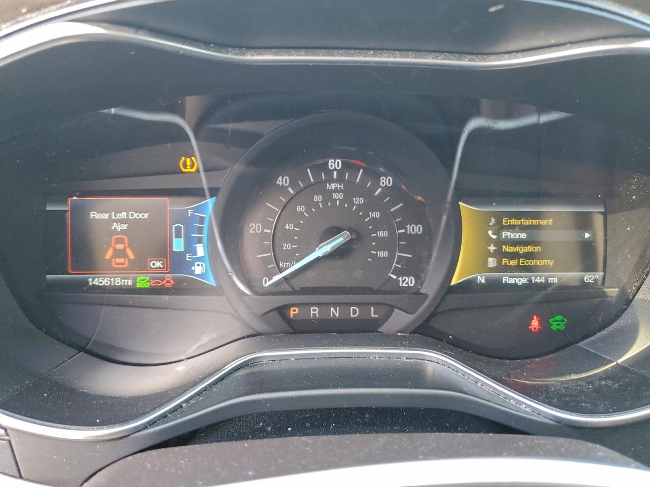 2017 Ford Fusion Titanium Hev VIN: 3FA6P0RU4HR137455 Lot: 94110205