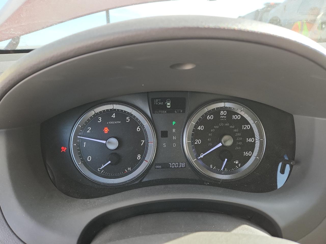 2012 Lexus Es 350 VIN: JTHBK1EG4C2475754 Lot: 92078235