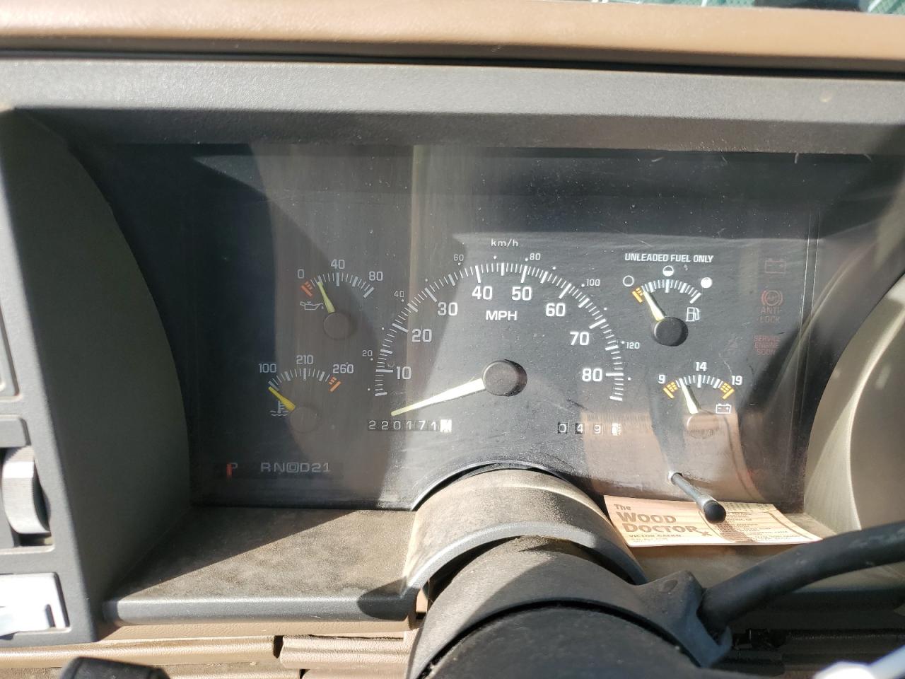 1994 Chevrolet Suburban K1500 VIN: 1GNFK16K7RJ395442 Lot: 91887895