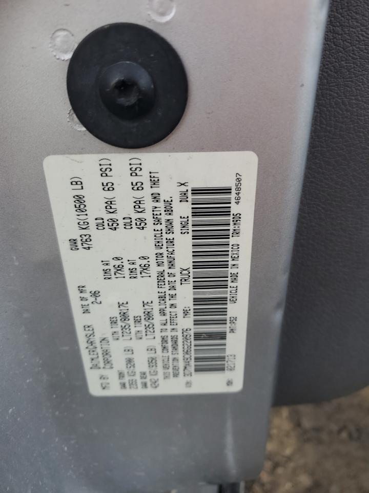 2006 Dodge Ram 3500 VIN: 3D7MX49C06G220976 Lot: 93096145