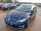 2020 VOLKSWAGEN GOLF 99KW E-GOLF 35KWH 5DR AUTO for sale at Copart SANDY