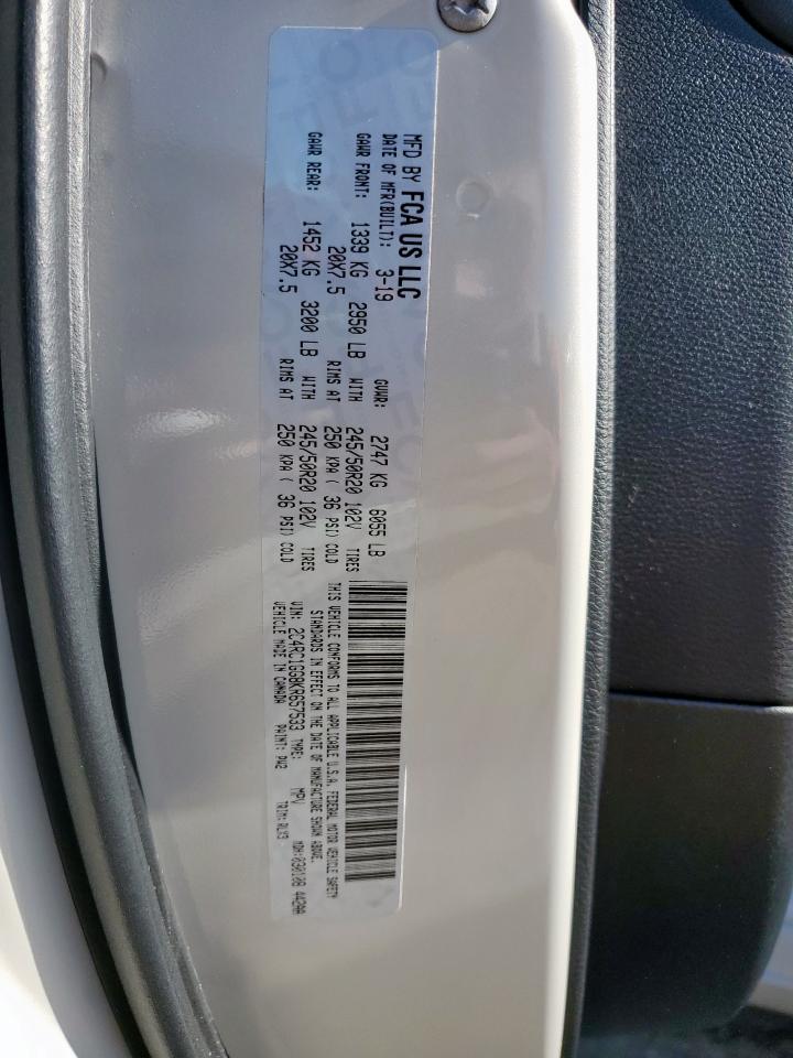 2019 Chrysler Pacifica Limited VIN: 2C4RC1GG8KR657533 Lot: 92257165