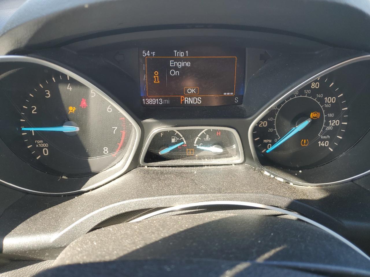 2017 Ford Escape S VIN: 1FMCU0F76HUC60022 Lot: 91129065