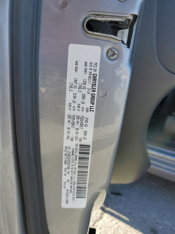 2014 Dodge Grand Caravan R/T VIN: 2C4RDGEG5ER337268 Lot: 92828615