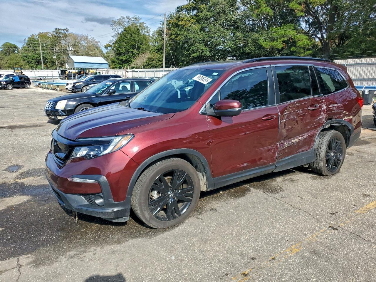 2022 Honda Pilot Se VIN: 5FNYF5H26NB030990 Lot: 94326595