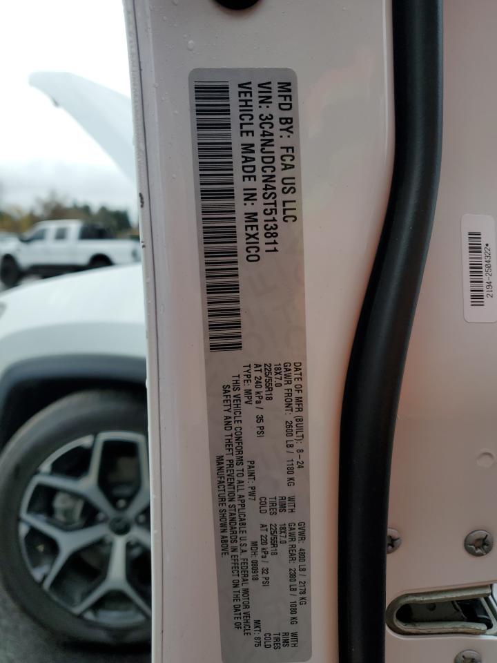 2025 Jeep Compass Limited VIN: 3C4NJDCN4ST513811 Lot: 92948525