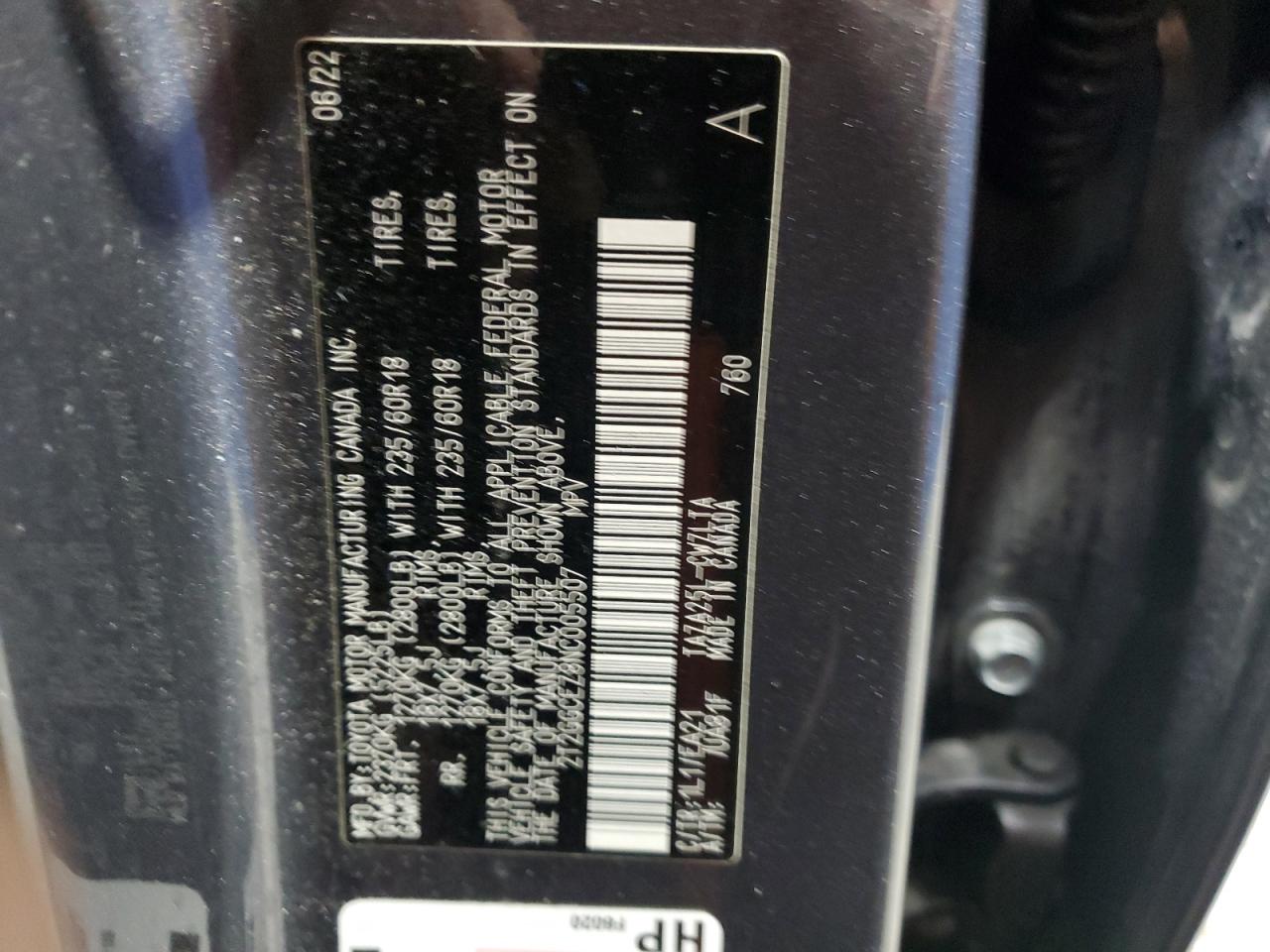 2022 Lexus Nx 350 VIN: 2T2GGCEZ8NC005507 Lot: 93031185