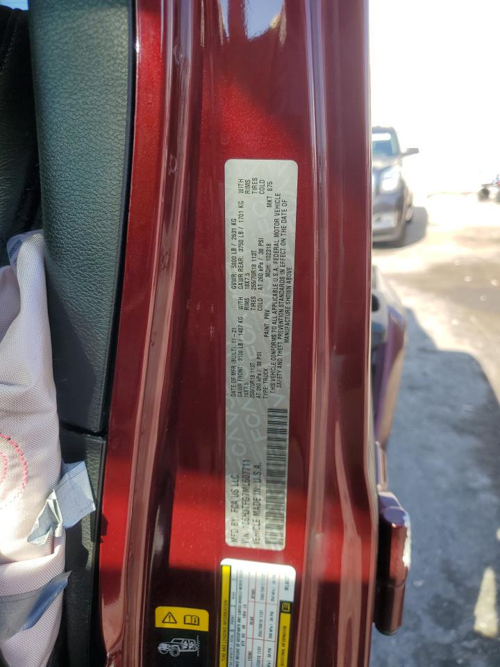 2021 Jeep Gladiator Overland VIN: 1C6HJTFG7ML607711 Lot: 92987015