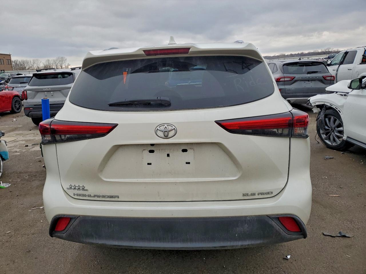 2021 Toyota Highlander Xle VIN: 5TDGZRBH2MS129209 Lot: 94253145
