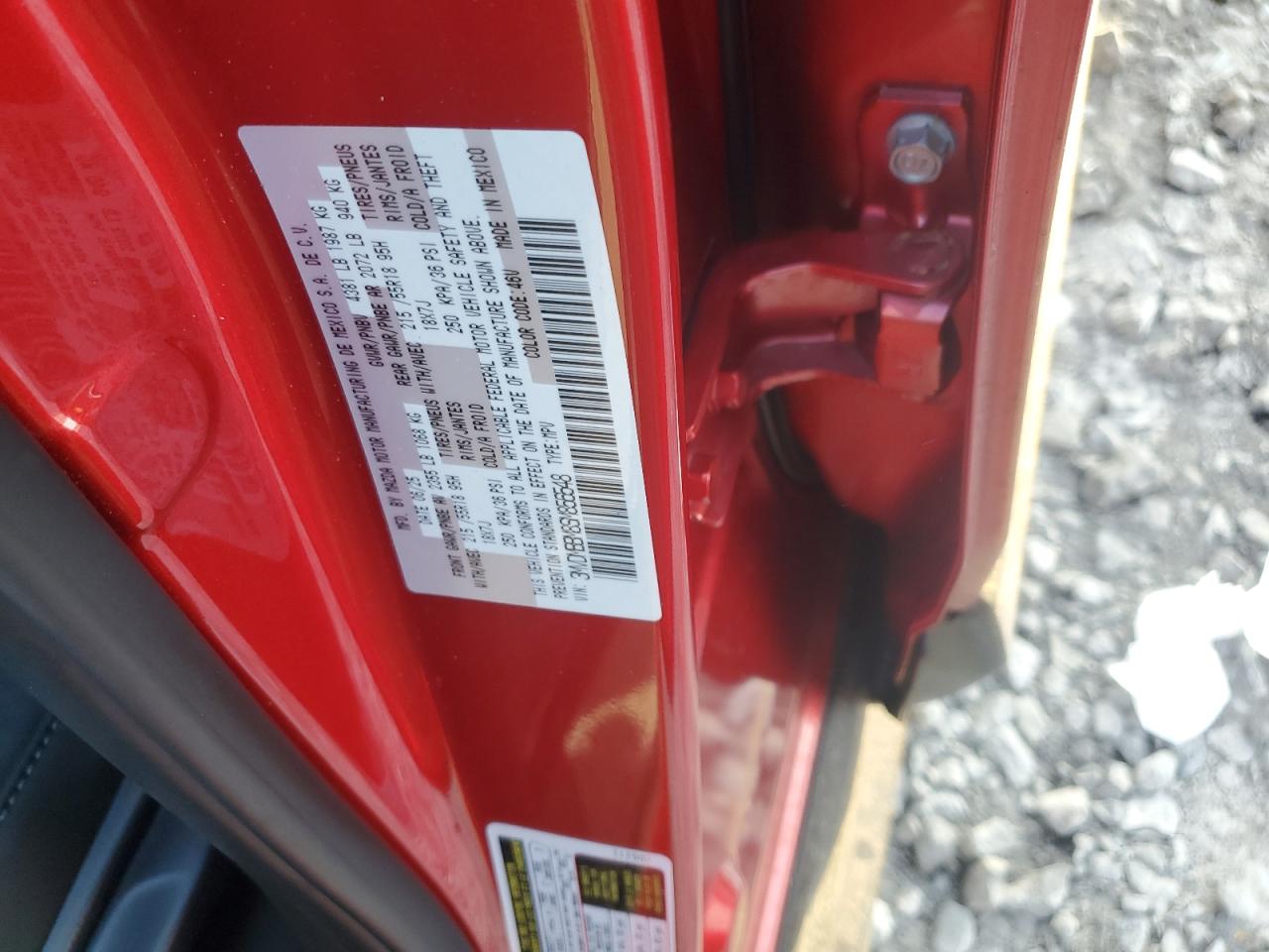 2025 Mazda Cx-30 Select VIN: 3MVDMBBM8SM856548 Lot: 91734175