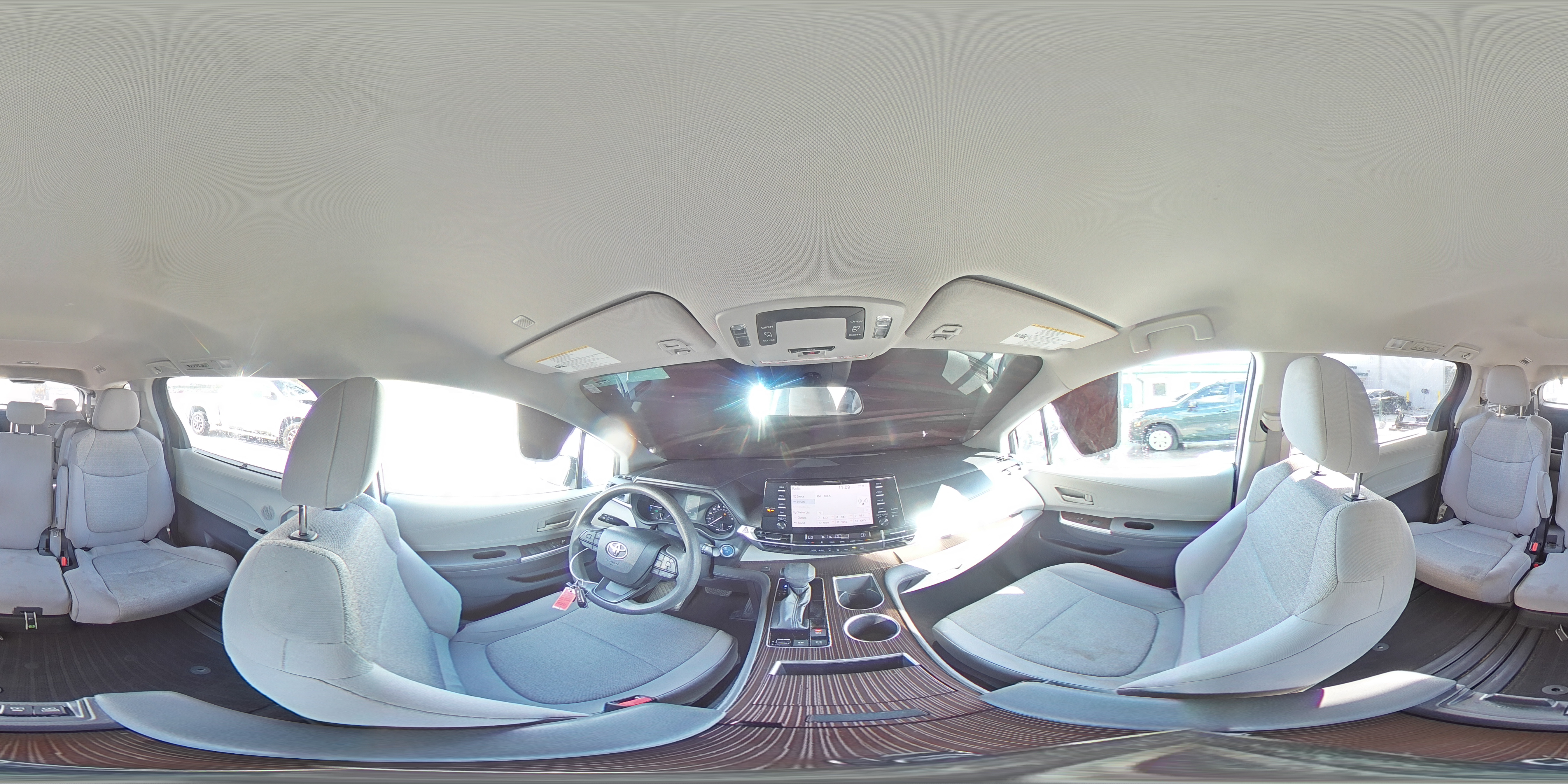 2022 Toyota Sienna Le VIN: 5TDKRKEC1NS089904 Lot: 93428215