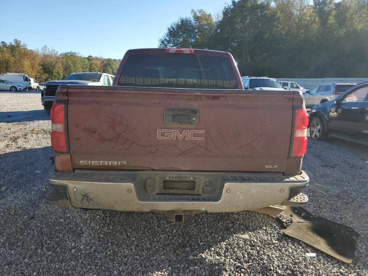 2014 GMC Sierra K1500 Slt VIN: 3GTU2VEJ7EG420397 Lot: 91654275