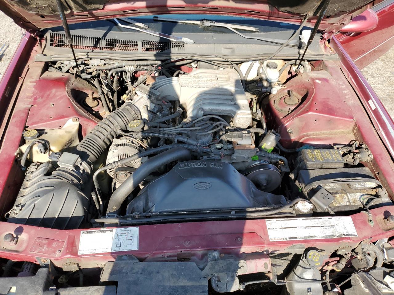 1993 Mercury Cougar Xr7 VIN: 1MEPM62T9PH654020 Lot: 91251385