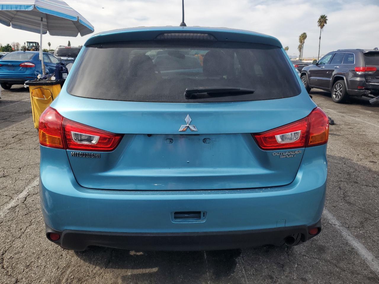 2014 Mitsubishi Outlander Sport Es VIN: 4A4AP3AU0EE011134 Lot: 92015905