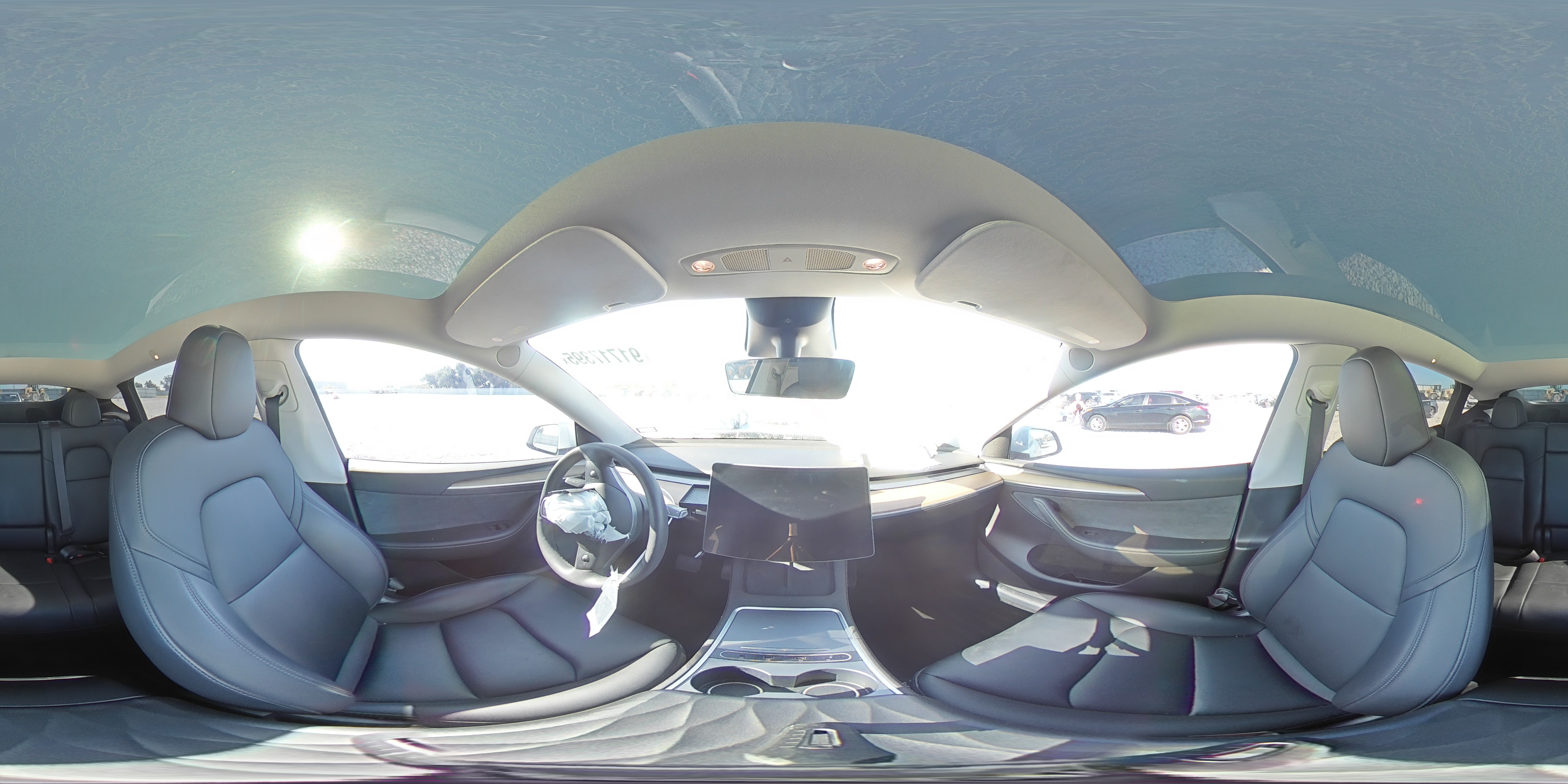 2023 Tesla Model Y VIN: 7SAYGDEEXPA062592 Lot: 91717395