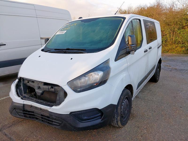 2020 FORD TRANSIT CUSTOM 2.0 ECOBLUE 130PS LOW ROOF LIMITED VAN for sale at Copart SANDWICH