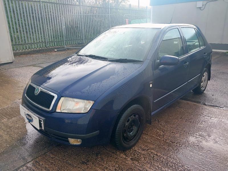 2004 SKODA FABIA 1.4 TDI PD COMFORT 5DR for sale at Copart CHESTER