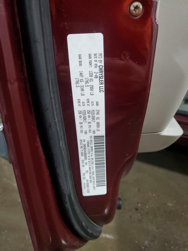 2008 Chrysler Town & Country Limited VIN: 2A8HR64XX8R689901 Lot: 93022235